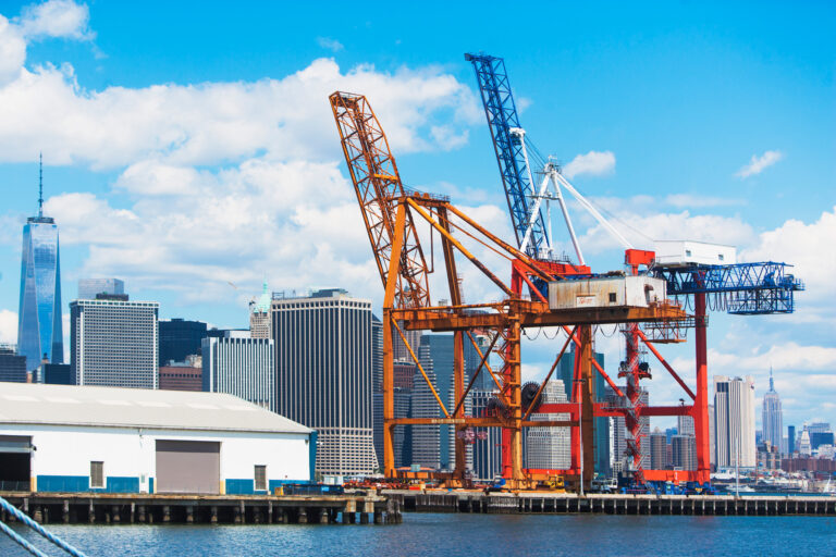New York City Shipping Port