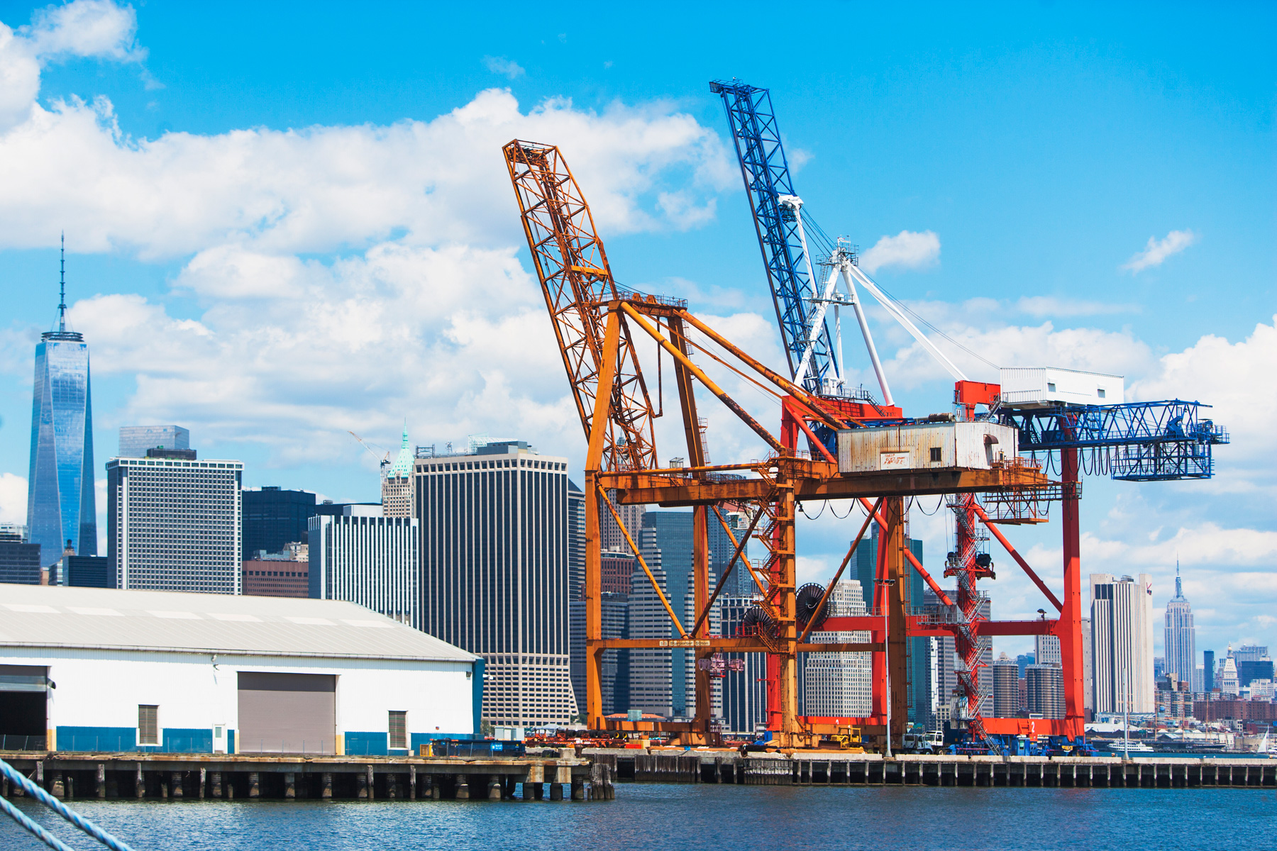 New York City Shipping Port